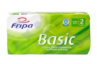 Toilettenpapier Basic, Packungsart und Inhalt, Set/Etui 8 Rollen, weiß im Sale